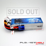 Gens ace 3300mAh 22.2V 60C 6S1P Lipo Battery Pack with EC5